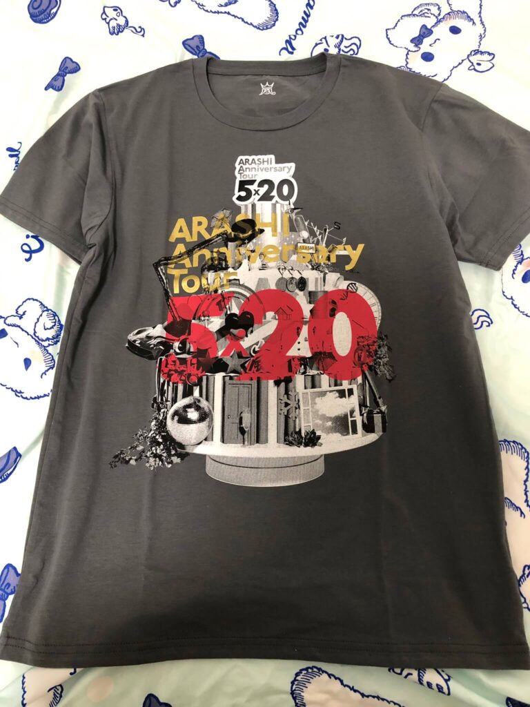 Tシャツ（嵐／ARASHI アニバーサリーツアー 5×20）